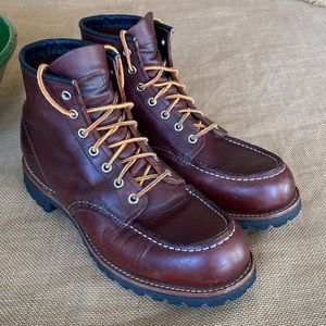 Red Wing Roughneck Leather Boots Men’s Size 10